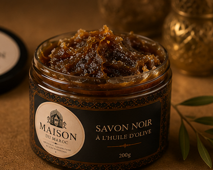 Savon Noir à l’Huile d’Olive 200g